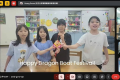 臺北市新和國小與韓國濟州島新山國小進行國際線上交流課程新和國小學生介紹吃粽子傳統文化新和國小學生製作影片介紹端午節慶韓國學生祝福臺灣端午快樂新和國小學生與韓國學伴對話 臺北市新和國小與韓國濟州島新山國小進行國際線上交流課程，分享端午節由來和習俗，讓韓國學伴 ...(略)