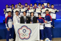 亞洲青少年武術錦標賽頒獎台上，來自平鎮國中的彭淮祈（左二）勇奪少年組刀術銀牌，與來自馬來西亞、與印度尼西亞的選手並肩站上頒獎台，展現台灣少年選手的實力與穩定性（台灣好新聞/陳華興報導）桃園市政府教育局持續鼓勵學校推展體能教育，透過帶領學子積極參與各項競賽累 ...(略)