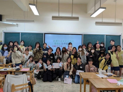北市金甌女中接待來自日本鹿兒島純心女子中學校學生參訪(金甌女中提供)金甌學生與鹿兒島純心女子中學校學生進行飛盤躲避球競賽(金甌女中提供)北市金甌女中應日科與御茶水女子大學進行課程交流(金甌女中提供)(國立教育廣播電台/周明慧報導) 臺北市金甌女中積極推動國 ...(略)