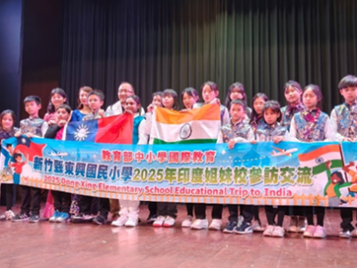 【News】Taiwanese Student Delegation Visits Delhi School, Celebrates Cultural Exchange with Vibrant Evening