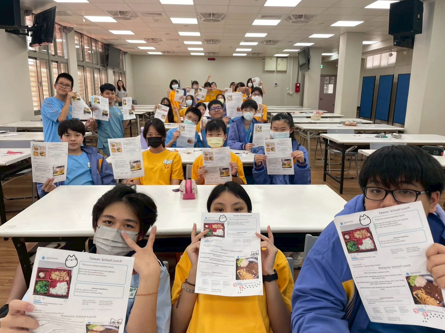 為深化國際教育交流,建國國中近日與馬圖片