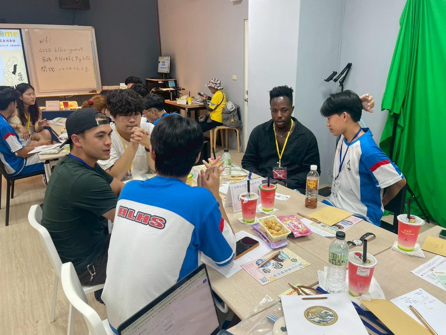 花蓮高級中學) 氣候攪局阻擋不了跨國圖片