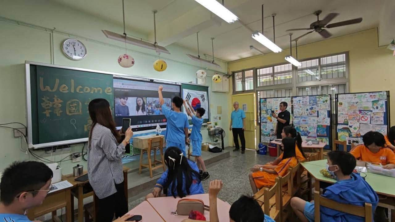 【國際交流】一箱一世界：以文化包裹開啟桃園建國國中與韓國全谷高中的跨文化 學習之旅相關照片（4）