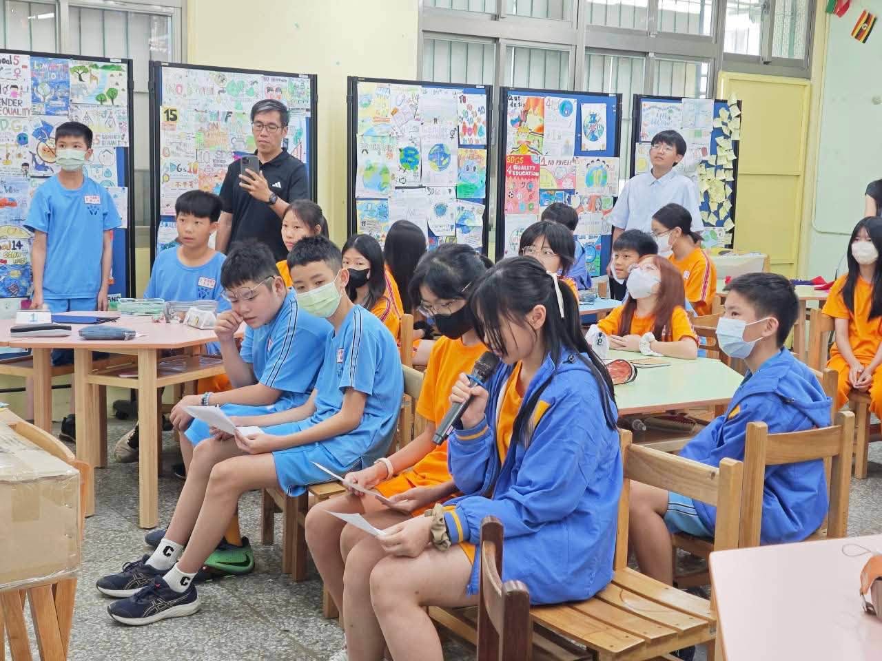 【國際交流】一箱一世界：以文化包裹開啟桃園建國國中與韓國全谷高中的跨文化 學習之旅相關照片