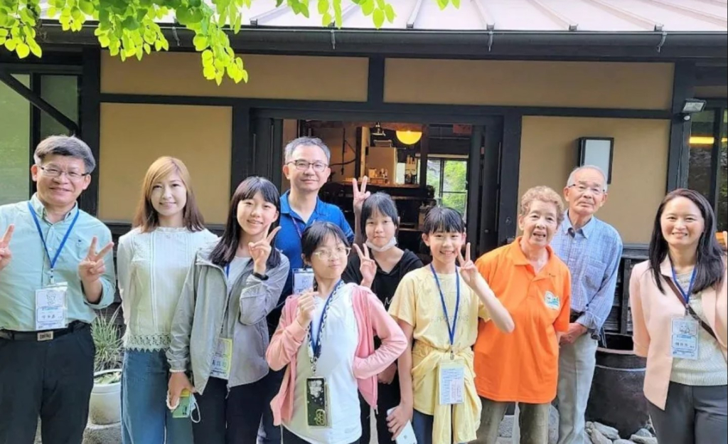 力行國小學生獲得日本接待家庭的熱情款待