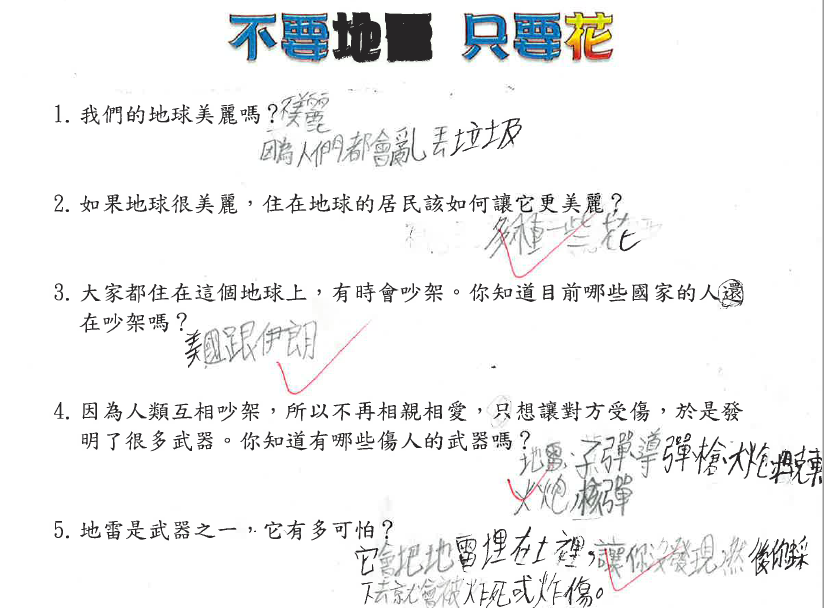 一)主題課程名稱：「Hello圖片